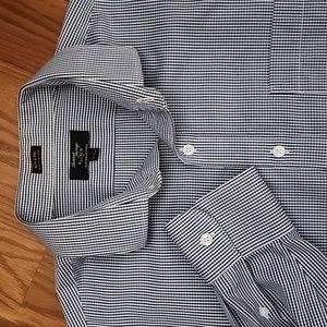 J.crew Thompson Thirtings size lg wrinkle‎ free shirt